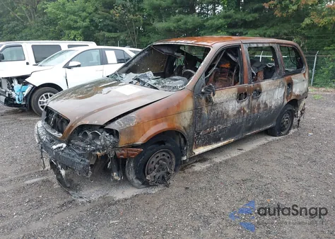 2003 Kia Sedona Ex/Lx из США, поврежденный, VIN KNDUP131636440927